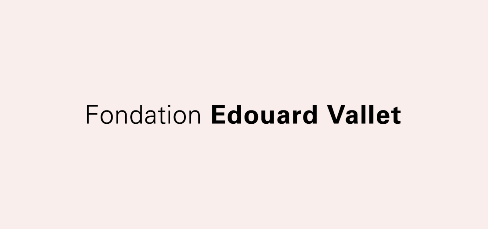 Projet Fondation Edouard Vallet - Fondation Minkoff